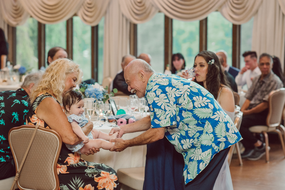 These two dancers, passionate lovers got married on a hot humid day at Auletto Caterers in Deptford NJ. Even though it was hot & humid Nina and Hector were all smiles as well as their family during the family portrait time. Wedding couple's and families that listens to you and does everything you ask them to even though the weather and environment can be tough are the BEST kind of clients! Nina and Hector were that best ideal clients, they from day one left all control regarding photo to me, did not question or have concerns. Knowing that you have this full trust and control on the wedding day makes you want to give your 100% and more. Nina and Hector are one of my top ideal clients and their wedding day photos are living proof of it. Nina and Hector's wedding day was combined of casual, mess, chaos, laughters, chill, emotional and passionate love for dancing. This was my first time at Auletto Caterers and in this part of NJ and this wedding venue in Deptford NJ was a pleasant surprise. It was full of secret locations for photos, garden, little pond where I played around with reflections, peacocks, waterfall and lavender field! Plus kind people to work with. Nina and Hector's July wedding at Auletto Caterers NJ captured by Karis from Hey Karis NY, NJ, Brooklyn, Hudson Valley and Catskills Wedding and Elopement Photographer.